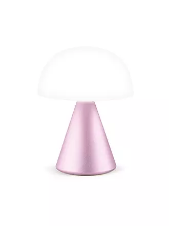 LEXON | LED Lampe MINA L 17cm Light Pink | dunkelrot