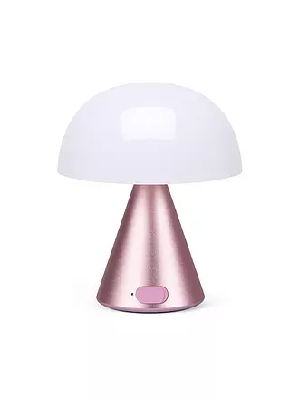 LEXON | LED Lampe MINA M 11cm Light Pink | hellblau