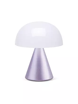 LEXON | LED Lampe MINA M 11cm Soft Gold | silber