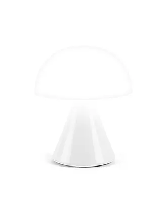 LEXON | Mini LED Lampe MINA 8,3cm White | dunkelgrün