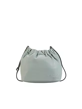 LIEBESKIND BERLIN | Ledertasche - Bucket Bag RUFFLE Small | schwarz