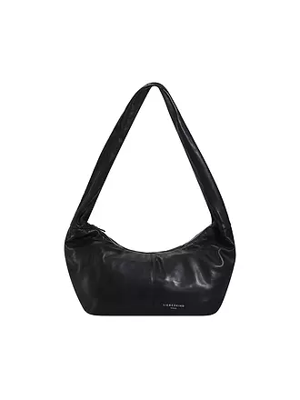 LIEBESKIND BERLIN | Ledertasche - Hobo Bag Medium | schwarz