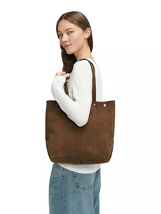 LIEBESKIND BERLIN | Ledertasche - Shopper RIVE Large | braun