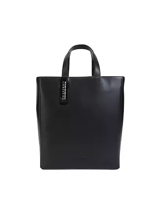 LIEBESKIND BERLIN | Ledertasche - Tote Bag PAPER BAG M | schwarz