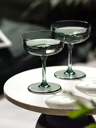 LIKE BY VILLEROY & BOCH | Champagnerschale 2er Set LIKE Sage | beere