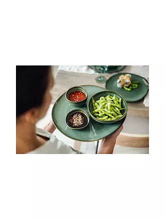 LIKE BY VILLEROY & BOCH | Dippschälchen 10cm Lave Beige | dunkelgrün