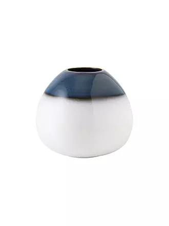 LIKE BY VILLEROY & BOCH | Lave Home Vase Egg Shape, 14,5x14,5x13cm, Bleu | blau