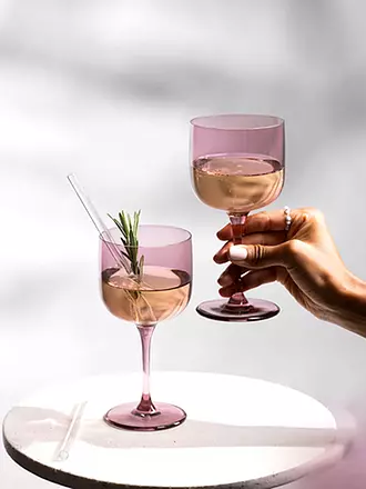 LIKE BY VILLEROY & BOCH | Weinglas/Weinkelch 2er Set LIKE GLASS 270ml Grape | beere