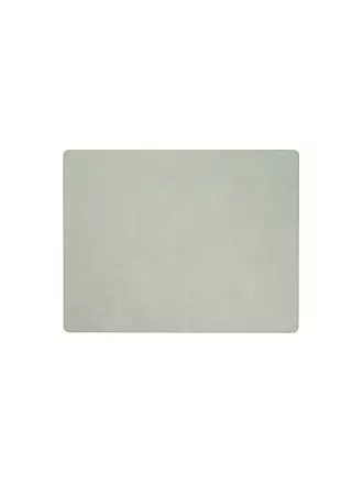 LIND DNA | Leder Tischset NUPO 35x45cm Light Blue | olive