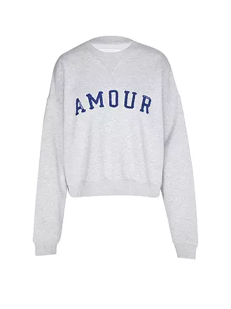 LOVE STORIES | Loungewear Sweater SLOANE | hellgrau
