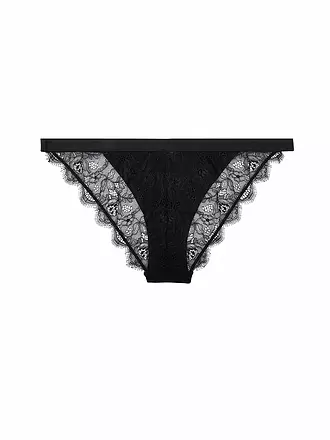 LOVE STORIES | Slip WILD ROSE schwarz | schwarz