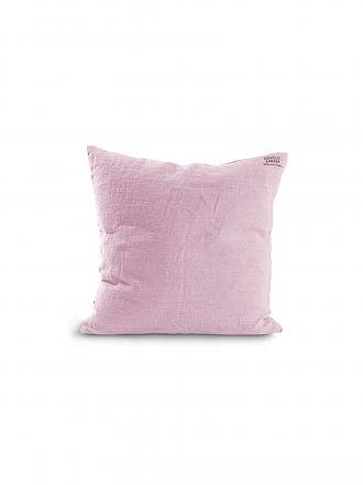 LOVELY LINEN | Leinen-Kissenbezug 47x47cm (Natural Beige) | rosa
