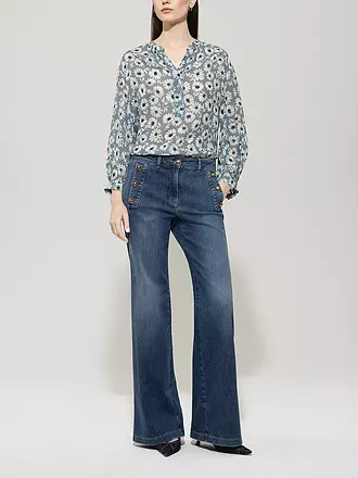 LUISA CERANO | Bluse | blau