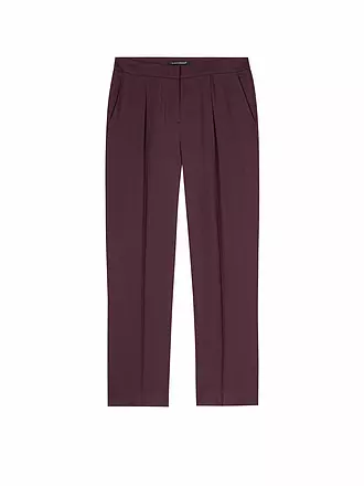 LUISA CERANO | Businesshose 7/8 | dunkelrot