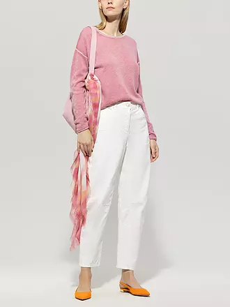 LUISA CERANO | Jeans 7/8 Straight Fit | creme