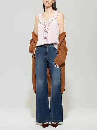 LUISA CERANO | Jeans Flared Fit | blau