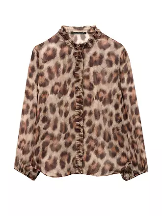 LUISA CERANO | Seidenbluse | braun