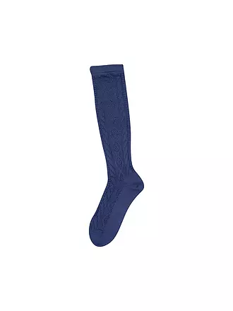 LUISE STEINER | Kniestrümpfe see | dunkelrot