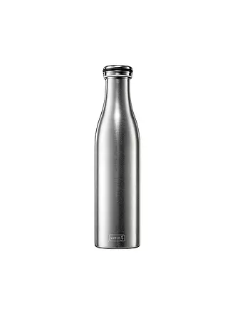 LURCH | Isolierflasche - Thermosflasche Edelstahl 0,75l | silber