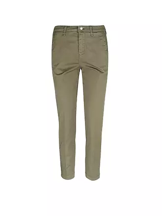 MAC | Chino 7/8 TURN UP | olive