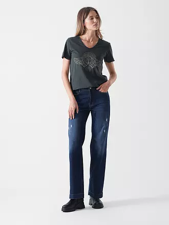 MAC | Jeans Wide Leg | blau