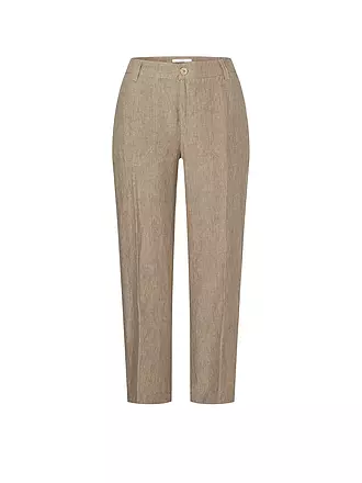 MAC | Leinenhose 7/8 Nora | grau
