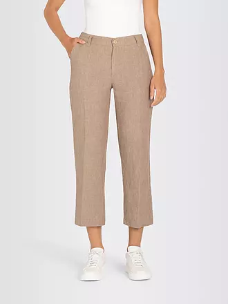 MAC | Leinenhose 7/8 Nora | grau