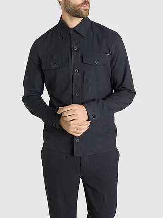 MAC | Overshirt | dunkelblau
