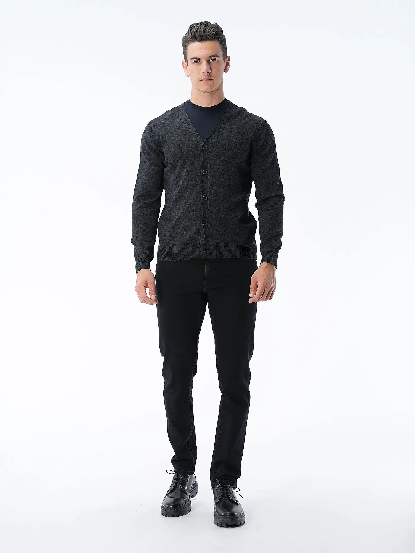 MAERZ | Cardigan | grau