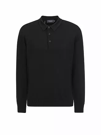 MAERZ | Polo-Pullover | dunkelgrün