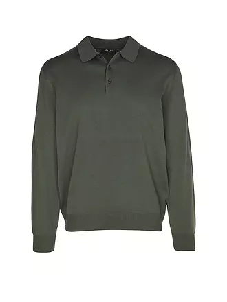 MAERZ | Polo-Pullover | grün