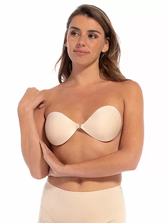 ranrann Damen Formender Body Miederbody Push-up Shapewear Spitzen  Unterwäsche mit Klare Schultergurte Rückenfrei für Kleid Brautkleid