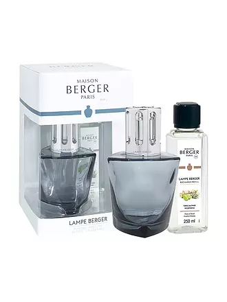 MAISON BERGER PARIS | Lampe Berger Set TERRA Rouge 250ml Angelique Noire | grau