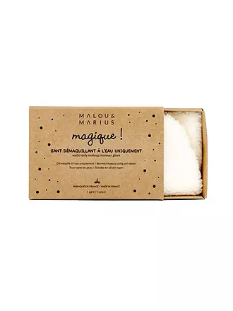 MALOU & MARIUS | Glove Make Up Remover | weiss