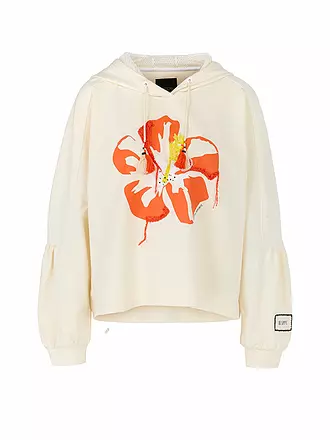 MARC CAIN | Kapuzensweater - Hoodie | creme