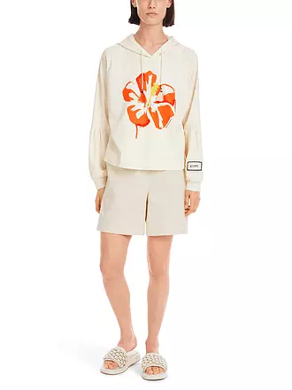 MARC CAIN | Kapuzensweater - Hoodie | creme
