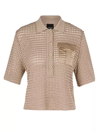 MARC CAIN | Poloshirt | hellbraun