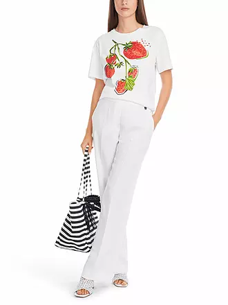 MARC CAIN | T-Shirt | weiss