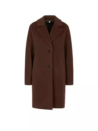 MARC CAIN | Wollmantel | schwarz