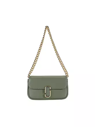 MARC JACOBS | Ledertasche - Mini Bag THE MINI SOFT SHOULDER BAG | olive