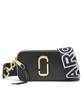 MARC JACOBS | Ledertasche - Mini Bag THE SNAPSHOT | grau