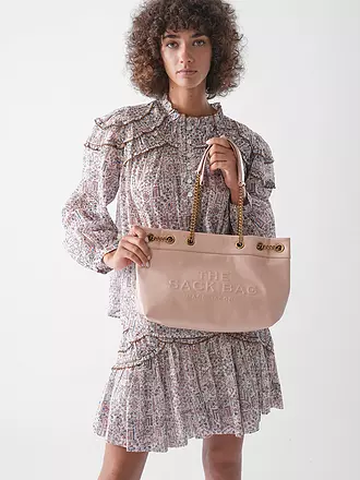 MARC JACOBS | Ledertasche - Shopper THE CHAIN SACK | rosa