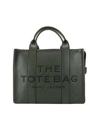 MARC JACOBS | Ledertasche - Tote Bag THE MEDIUM TOTE BAG | olive