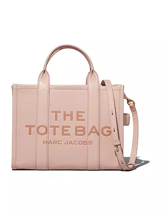 MARC JACOBS | Ledertasche - Tote Bag THE MEDIUM TOTE LEATHER | rosa