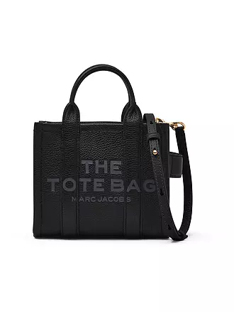 MARC JACOBS | Ledertasche - Tote Bag THE MINI TOTE | schwarz