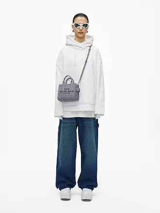 MARC JACOBS | Ledertasche - Tote Bag THE MINI TOTE | dunkelrot