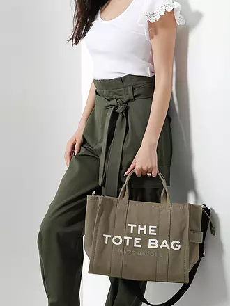 MARC JACOBS | Tasche - Tote Bag THE MEDIUM TOTE CANVAS | olive