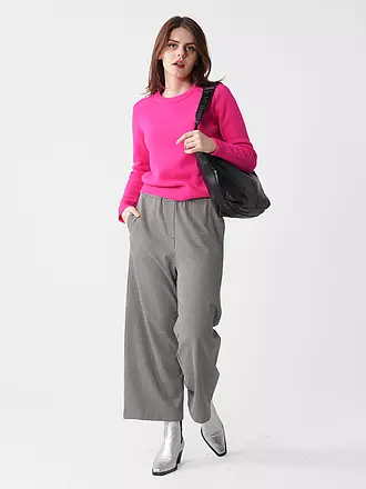 MARC O' POLO DENIM | Hose Wide Leg | schwarz