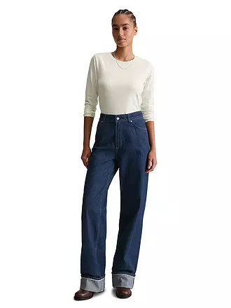 MARC O' POLO DENIM | Jeans Wide Leg | dunkelblau