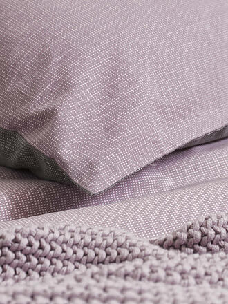 MARC O'POLO HOME | Tagesdecke - Plaid Nordic Knit 130x170cm Garden Green | lila